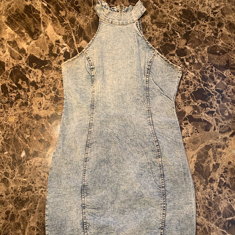 Denim dress